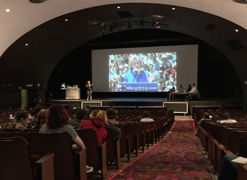 Presentation at McKenna Theater