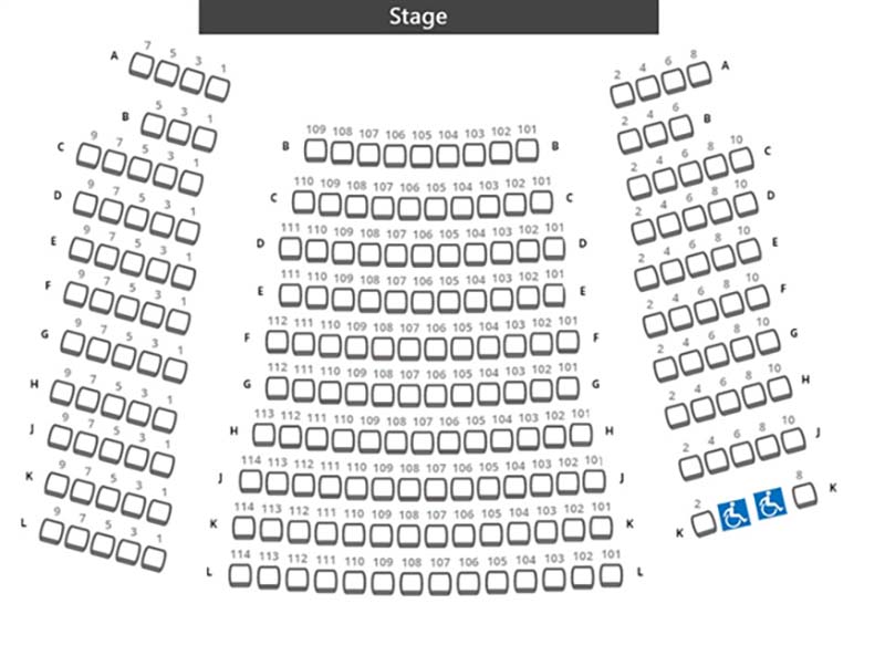 Little Theater Seating Chart