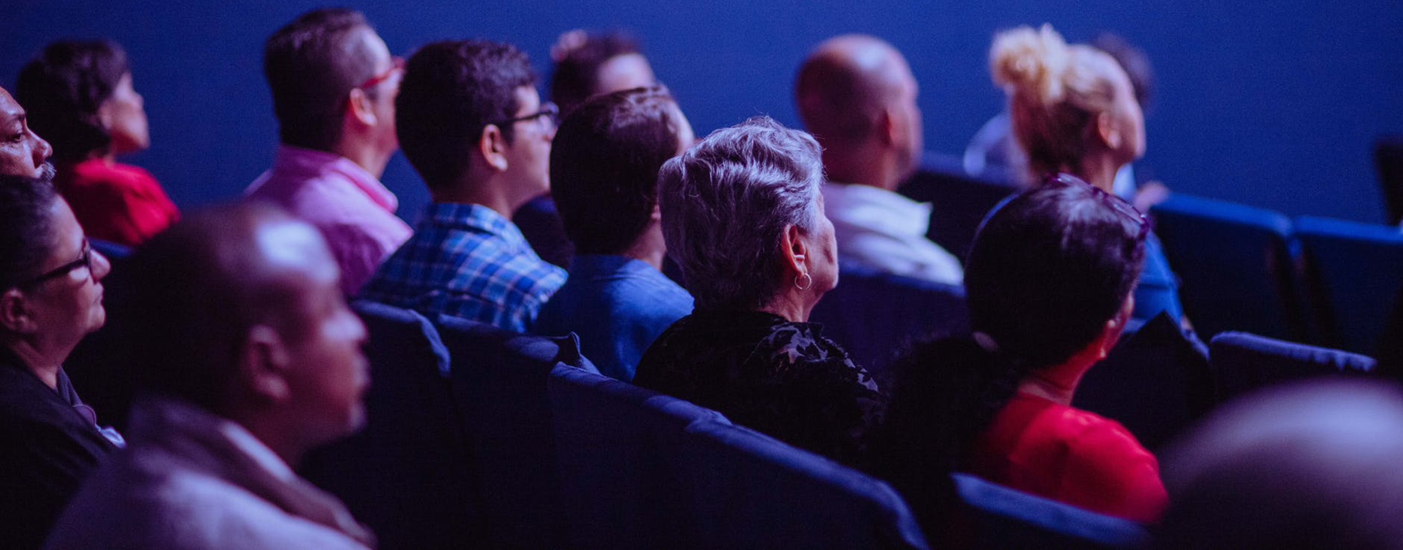 People sitting in audience