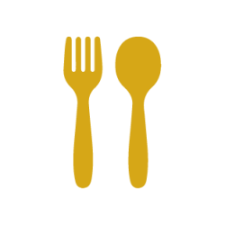 Spoon and fork icon
